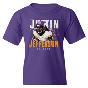 Baku Apparel Jefferson Minnesota Football Wide Receiver Signed Youth Unisex